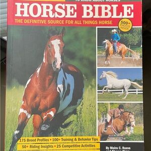 The Original Horse Bible Educational Reference with over 500+photos inside.